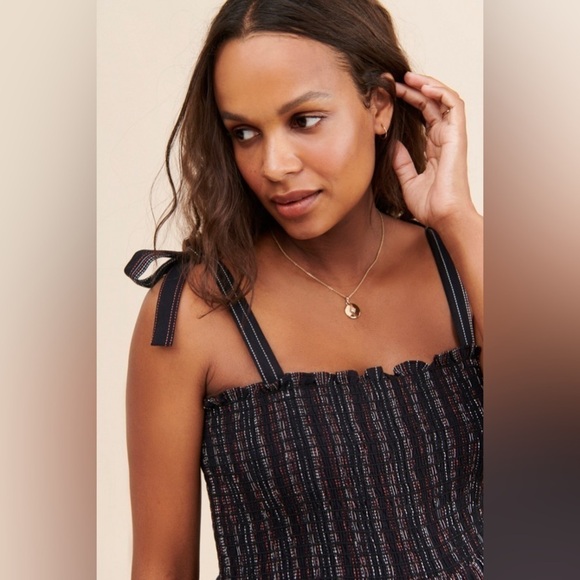 Hatch Black Striped Maternity Jumpsuit - Picture 5 of 9